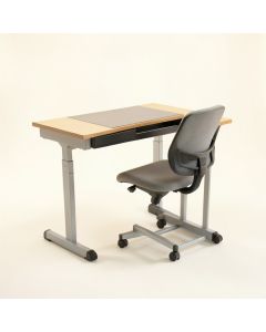 Swann Study 28.3 '' Writing Desk And Chair Set (synthetic illustration; no displayed measurements)