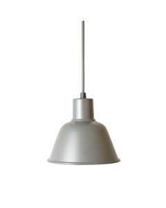 Vale Crossing Pendant Light Suspended From One Plain Cable - Gray
