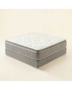 Serta Perfect Sleeper Kleinmon 10 '' Firm Innerspring Mattress And Box Spring Set (synthetic illustration; no displayed measurements)