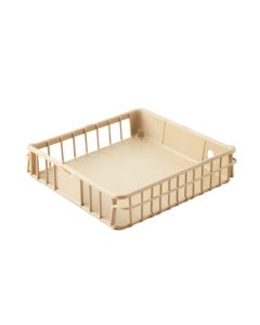 Sage Bluff Empty Under-Desk Cable Tray - Beige (synthetic illustration; no displayed measurements)