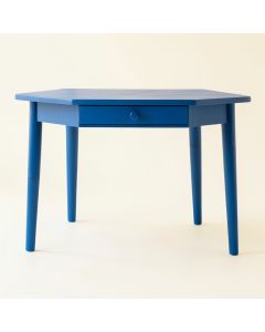 Spruce Crest Writing Desk - Blue (synthetic illustration; no displayed measurements)