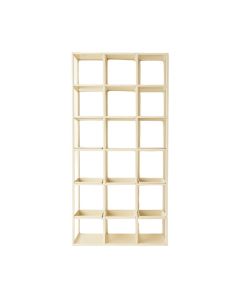 Cedar Bluff Empty Vertical Garden Frame - Ivory