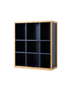 Holly Crest Freestanding Bookcase - Navy