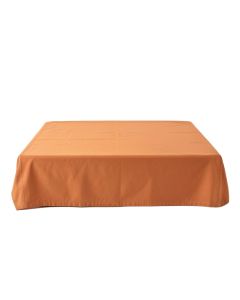 Dawn Bridge Flat Bed Sheet - Terracotta