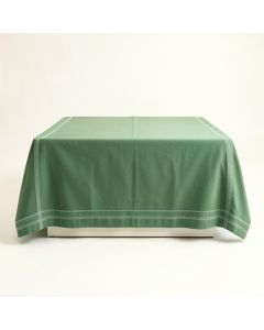 Flint Edge Flat Bed Sheet - Green (synthetic illustration; no displayed measurements)