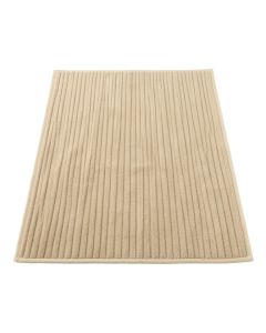 Reed Crest Bath Mat - Beige (synthetic illustration; no displayed measurements)