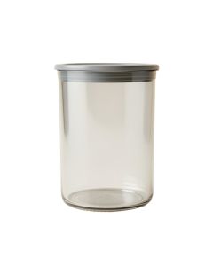 Sage Arc Storage Canister With Lid - Gray