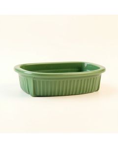 Harbor Brook Empty Railing Planter With Integral Brackets - Green (synthetic illustration; no displayed measurements)