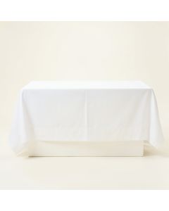 Shore Bend Flat Bed Sheet - White (synthetic illustration; no displayed measurements)