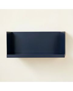 Hill Crest Wall-Mounted Shelf - Navy (synthetic illustration; no displayed measurements)