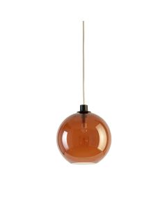 Vale Canyon Pendant Light Suspended From One Plain Cable - Terracotta (synthetic illustration; no displayed measurements)