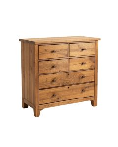 Teak 5 Drawer Chest