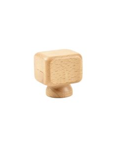 Maple Bridge Cabinet Knob Without Packaging - Beige (synthetic illustration; no displayed measurements)