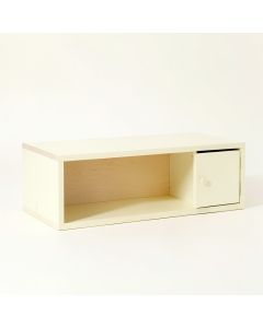 Lake Bend Shoe Storage Bench - Ivory (synthetic illustration; no displayed measurements)