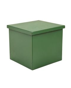 Juniper Bluff Closed Outdoor Storage Box - Green (synthetic illustration; no displayed measurements)