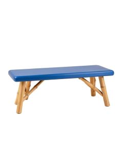 Cliff Bluff Indoor Bench - Blue (synthetic illustration; no displayed measurements)