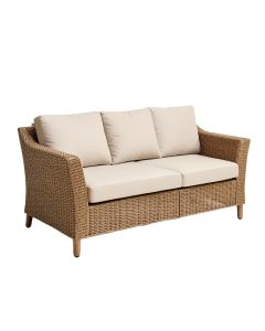 Donley 85 '' Wide Outdoor Patio Sofa With Cushions (synthetic illustration; no displayed measurements)