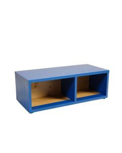 Birch Crest Shoe Storage Bench - Blue (synthetic illustration; no displayed measurements)