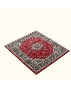 Adoraim Power Loom Red/Gray Rug (synthetic illustration; no displayed measurements)