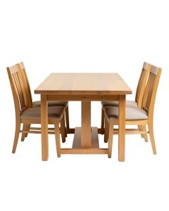 Donegal 3 - Piece Counter Height Drop Leaf Solid Oak Dining Set