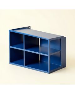 Spruce Dell Desktop Shelving Unit - Blue (synthetic illustration; no displayed measurements)