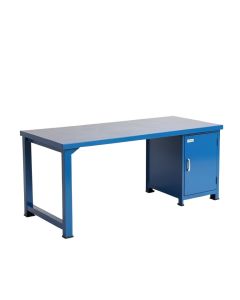 Moss Bridge Empty Workshop Workbench - Blue (synthetic illustration; no displayed measurements)