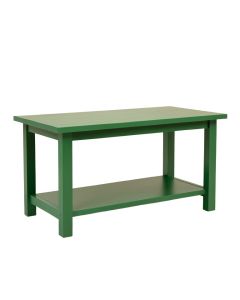 Moss Bluff Empty Workshop Workbench - Green (synthetic illustration; no displayed measurements)