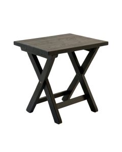 Lake Bend Compact Balcony Table - Black