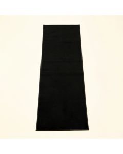 Moss Branch Narrow Runner Rug - Black (synthetic illustration; no displayed measurements)