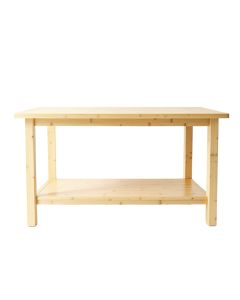Shore Canyon Empty Workshop Workbench - Ivory (synthetic illustration; no displayed measurements)