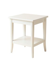 Alder Falls Side Table - White (synthetic illustration; no displayed measurements)