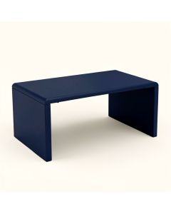 Hazel Edge Desktop Monitor Riser - Navy (synthetic illustration; no displayed measurements)