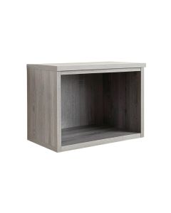 Dawn Bend Wall-Mounted Shelf - Gray