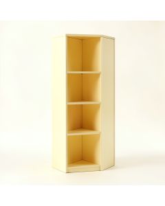 Vale Crossing Narrow Cubby Tower - Cream (synthetic illustration; no displayed measurements)