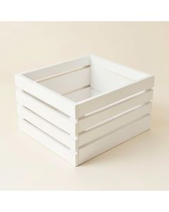 Rowan Branch Empty Furniture-Style Litter Enclosure - White (synthetic illustration; no displayed measurements)