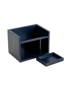Glen Bridge Empty Coffee-Station Organizer - Navy