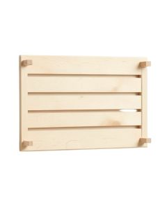 Cedar Bridge Empty Wall-Mounted Tool Organizer Panel - Ivory (synthetic illustration; no displayed measurements)