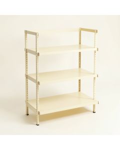 Rowan Branch Empty Seed-Starting Shelving Unit Without Lights - Cream (synthetic illustration; no displayed measurements)