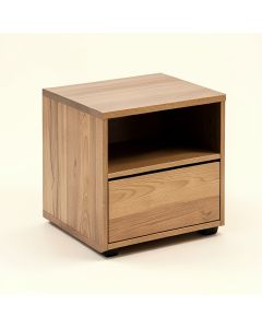 Ahkai End Table With Storage (synthetic illustration; no displayed measurements)