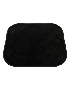 Glen Bend Bath Mat - Black (synthetic illustration; no displayed measurements)