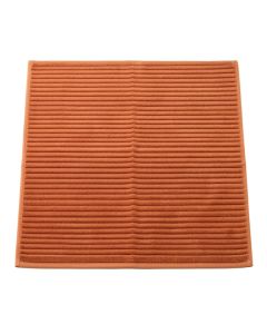 Fern Canyon Bath Mat - Terracotta (synthetic illustration; no displayed measurements)