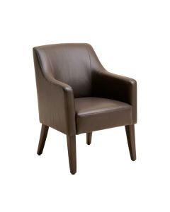 Beaird Leatherette Upholstered Dining Chair (synthetic illustration; no displayed measurements)