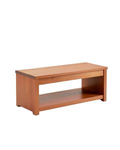 Clay Crest Indoor Bench - Terracotta (synthetic illustration; no displayed measurements)