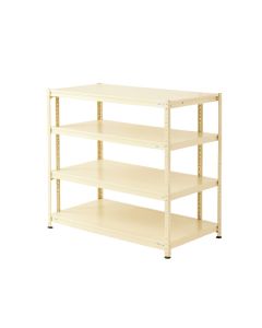 Bay Edge Desktop Shelving Unit - Ivory