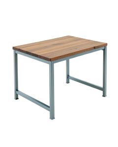Rolling 48 '' W Butcher Block Top Workbench