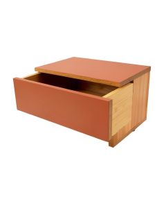 Shore Falls Under-Desk Drawer Unit - Terracotta (synthetic illustration; no displayed measurements)