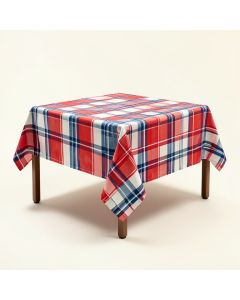 Vanhouten Check Vinyl Tablecloth (synthetic illustration; no displayed measurements)