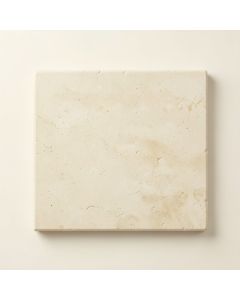 Reed Brook Uninstalled Square Decorative Tile - Ivory (synthetic illustration; no displayed measurements)