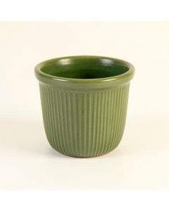 Reed Arc Empty Planter - Green (synthetic illustration; no displayed measurements)