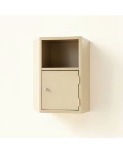 Holly Bend Wall-Mounted Entry Cabinet - Beige (synthetic illustration; no displayed measurements)